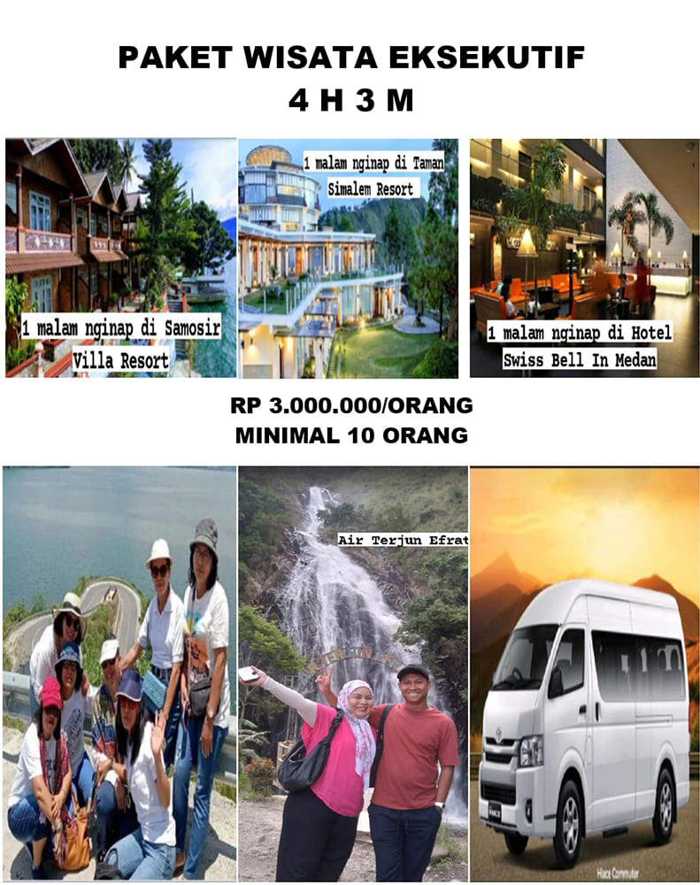 GAMBAR PAKET WISATA EKSEKUTIF 4H 3M